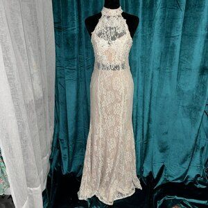 Romantic and Sexy Bodycon Lace Gown